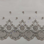 Bordado tul I-641