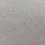 Piqué 24127 celeste con motas bordadas
