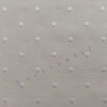 Piqué 24127 rosa con motas bordadas