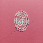 Letras Guipur Medallón Pequeñas