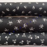 Popelín estampado Calaveras